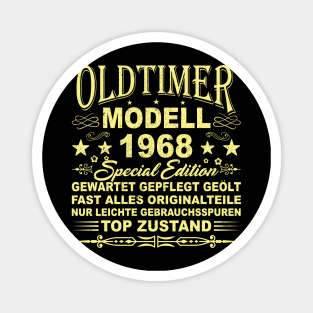 OLDTIMER MODELL BAUJAHR 1968 Magnet